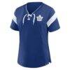 Toronto Maple Leafs Fashion7 Women's Offside Athena T-Shirt - Blue - Side View