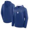 Toronto Maple Leafs Fashion7 Penalty Shot Long Sleeve Hooded T-Shirt - Blue - Front View