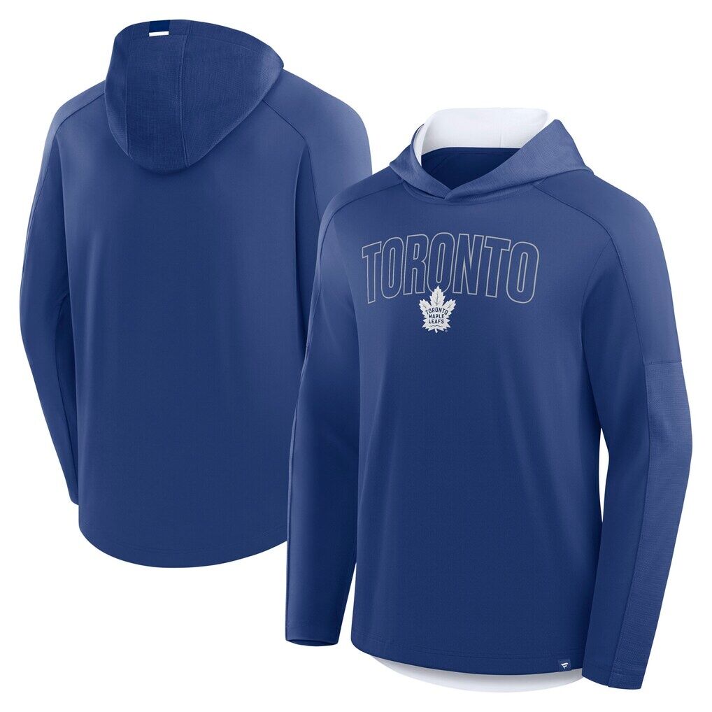 Toronto Maple Leafs Fashion7 Penalty Shot Long Sleeve Hooded T-Shirt