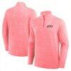Carolina Hurricanes Fashion7 Clutch Boarding Poly Quarter-Zip Pullover - - Front View