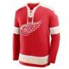 Detroit Red Wings Fashion7 Vintage Top Shelf Long Sleeve Shirt - Red - Alt1
