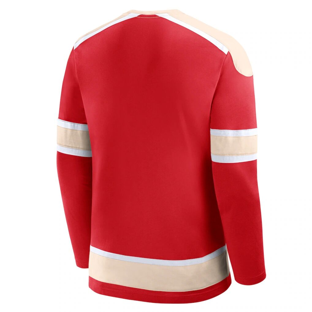 Detroit Red Wings Fashion7 Vintage Top Shelf Long Sleeve Shirt