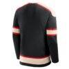 Vancouver Canucks Fashion7 Vintage Top Shelf Long Sleeve Shirt - Black - Alt2