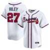 Austin Riley Atlanta Braves Nike Home Limited Player Jersey - White - Front View