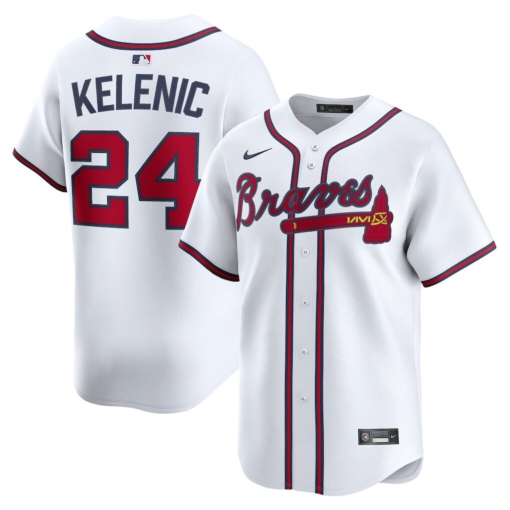 Jarred Kelenic Atlanta Braves Nike Home Limited Player Jersey