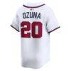 Marcell Ozuna Atlanta Braves Nike Home Limited Player Jersey - White - Detail View