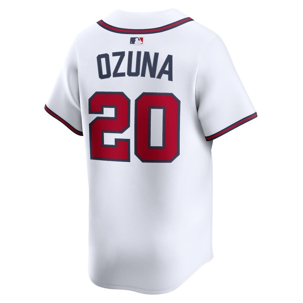 Marcell Ozuna Atlanta Braves Nike Home Limited Player Jersey