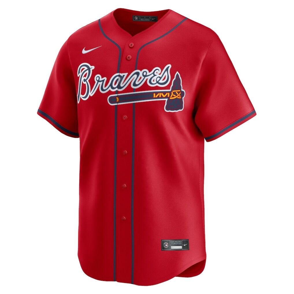Spencer Strider Atlanta Braves Nike Alternate Limited Player Jersey