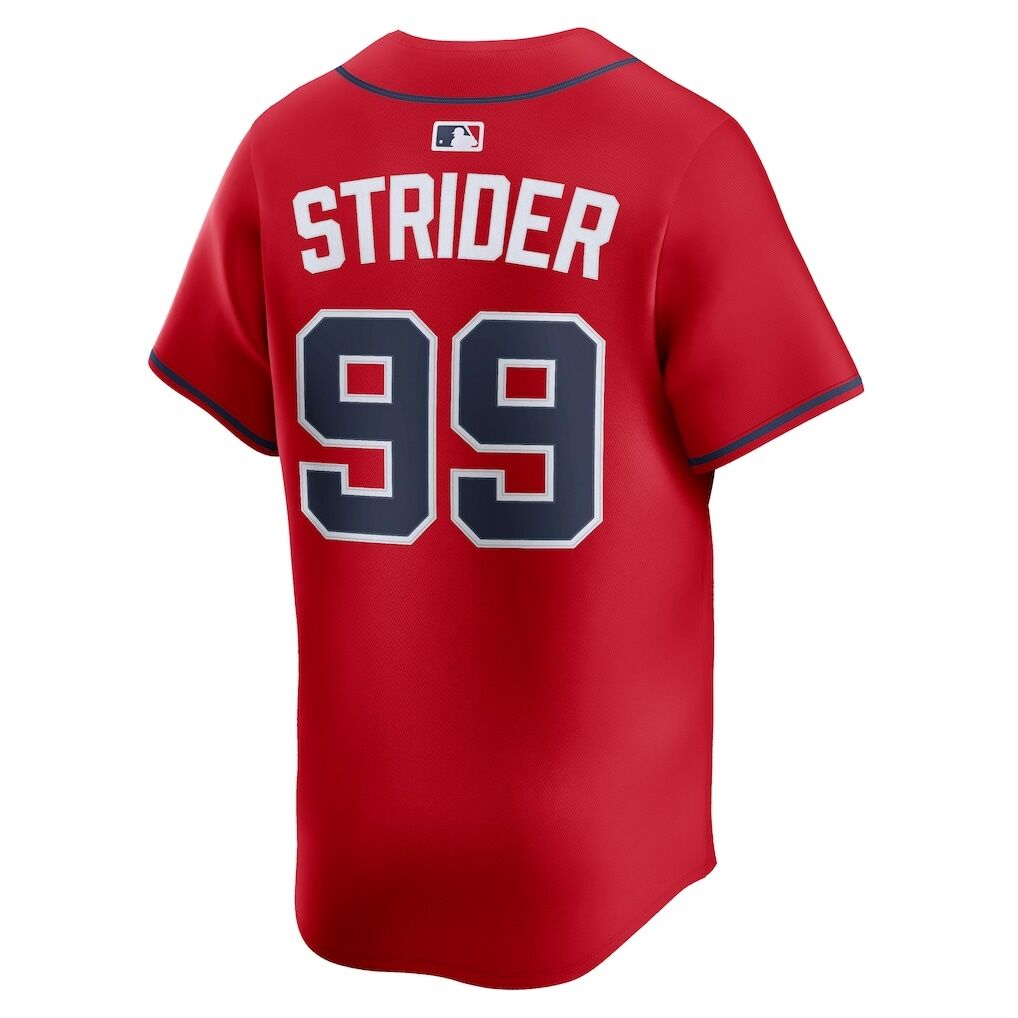 Spencer Strider Atlanta Braves Nike Alternate Limited Player Jersey