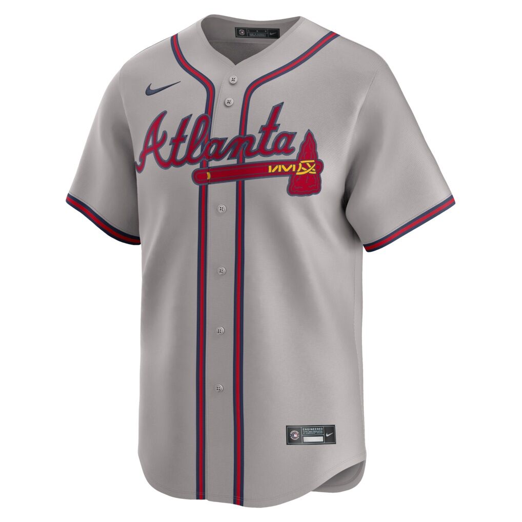 Ozzie Albies Atlanta Braves Nike Road Limited Player Jersey
