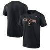 Angel City FC Fashion7 Unisex LA Strong T-Shirt - Black - Front View