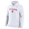 LA Clippers Fashion7 Unisex LA Strong Premium Fleece Pullover Hoodie - White - Side View