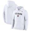 Angel City FC Fashion7 Unisex LA Strong Premium Fleece Pullover Hoodie - White - Front View