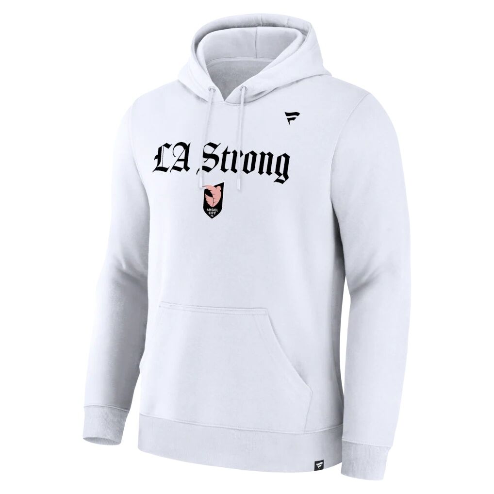 Angel City FC Fashion7 Unisex LA Strong Premium Fleece Pullover Hoodie