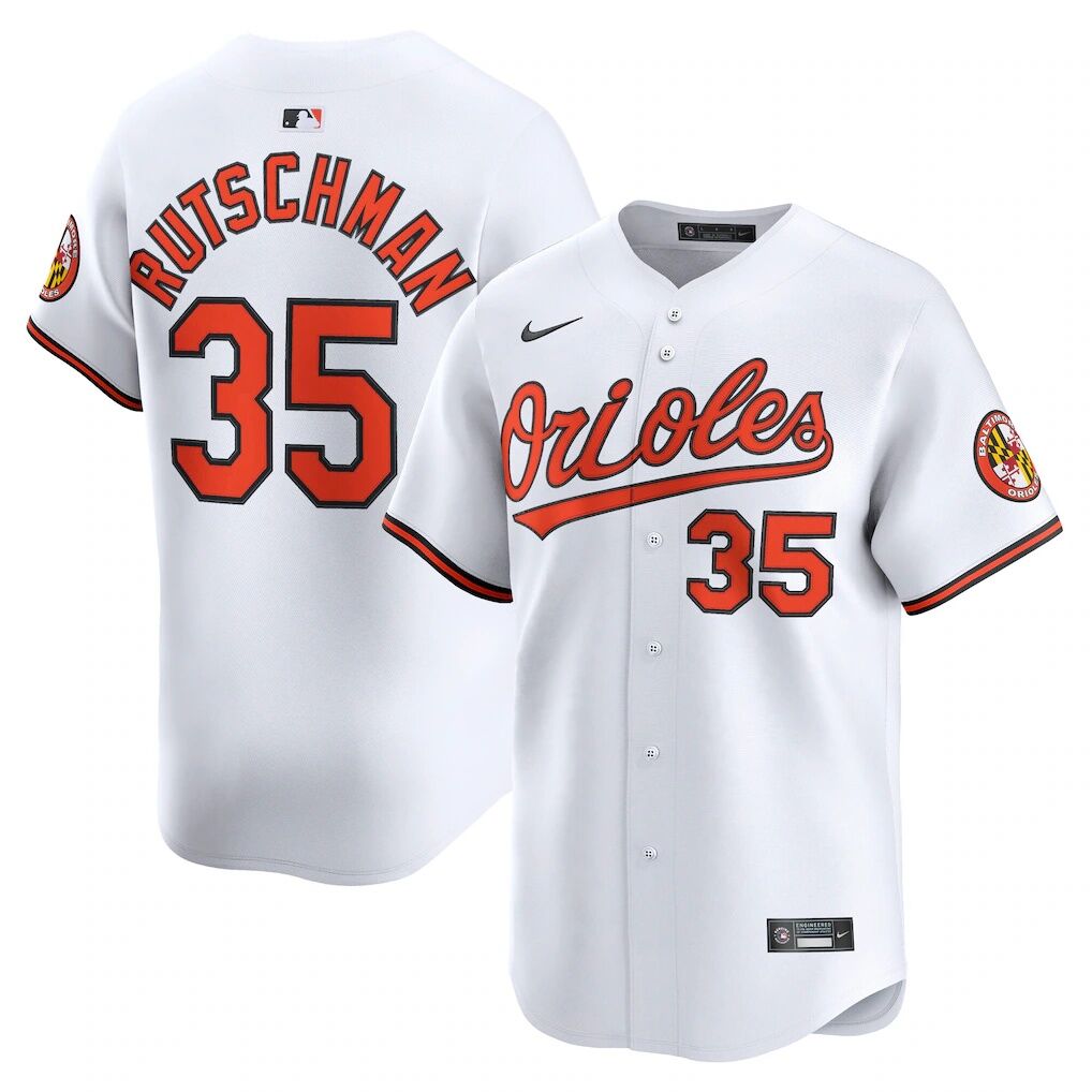 Adley Rutschman Baltimore Orioles Nike Home Limited Player Jersey