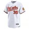 Adley Rutschman Baltimore Orioles Nike Home Limited Player Jersey - White - Side View
