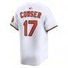 Colton Cowser Baltimore Orioles Nike Home Limited Player Jersey - White - Detail View