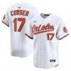 Colton Cowser Baltimore Orioles Nike Home Limited Player Jersey - White - Front View