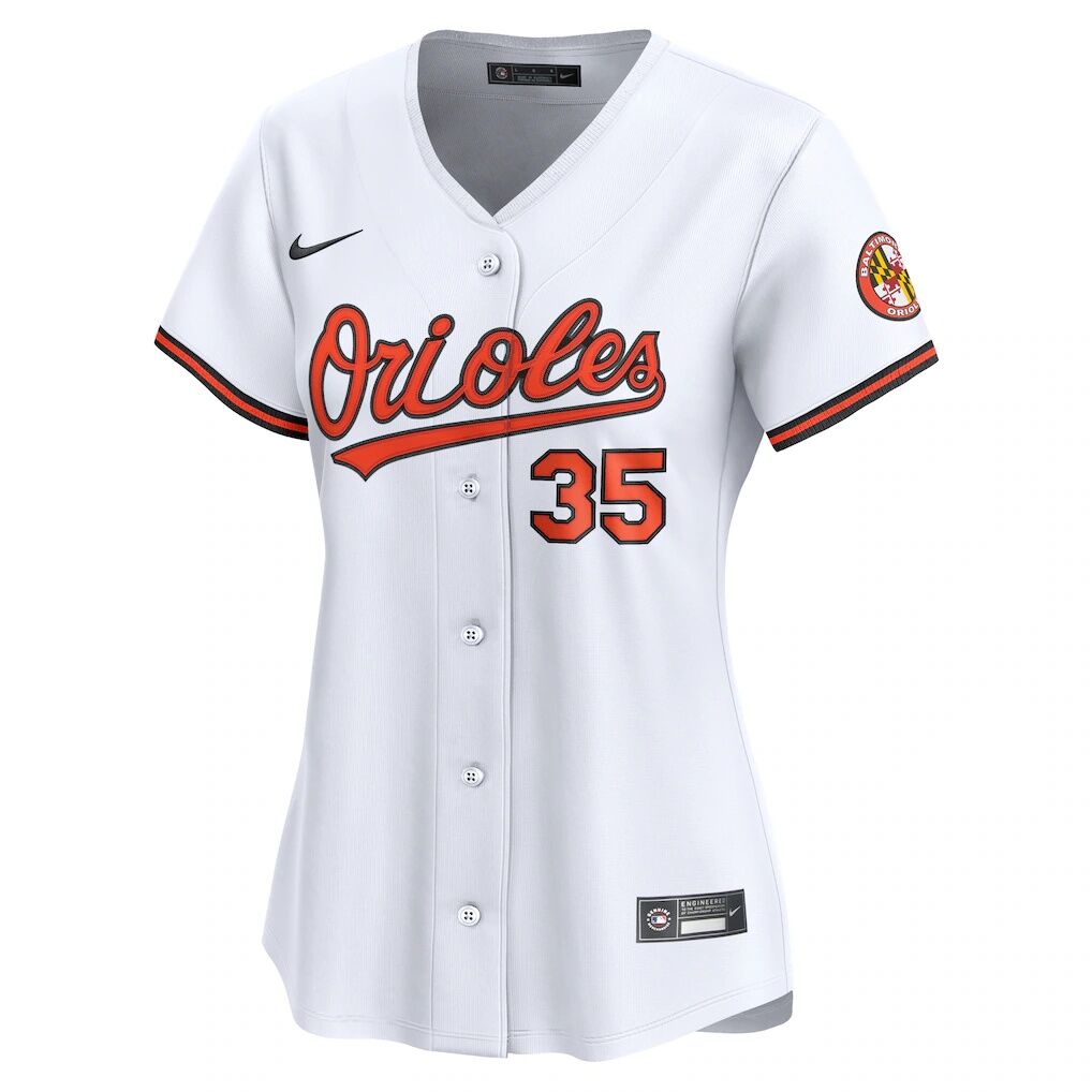 Adley Rutschman Baltimore Orioles Nike Women's Home Limited Player Jersey