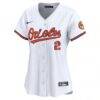 Gunnar Henderson Baltimore Orioles Nike Women's Home Limited Player Jersey - White - Side View