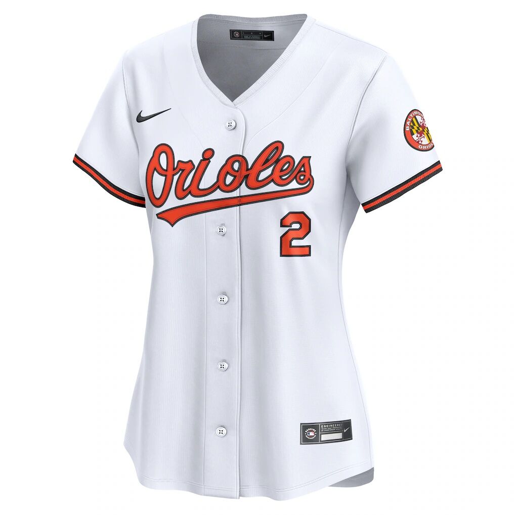 Gunnar Henderson Baltimore Orioles Nike Women's Home Limited Player Jersey