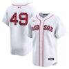 Tim Wakefield Boston Red Sox Nike Home Limited Player Jersey - White - Front View