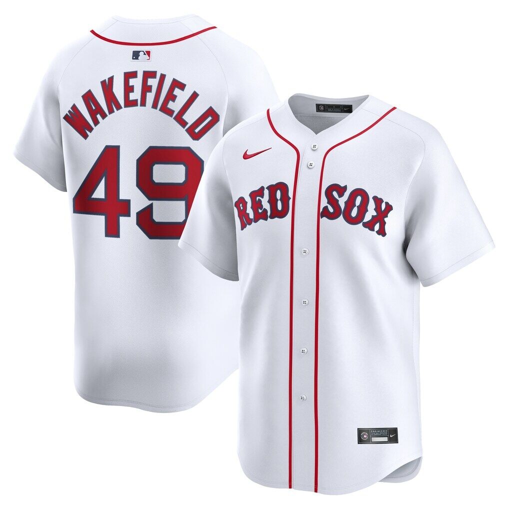 Tim Wakefield Boston Red Sox Nike Home Limited Player Jersey