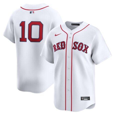 Trevor Story Boston Red Sox Nike Home Limited Player Jersey - White - Front View