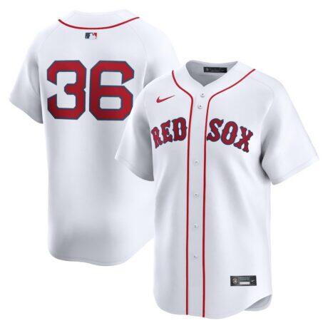 Triston Casas Boston Red Sox Nike Home Limited Player Jersey - White - Front View