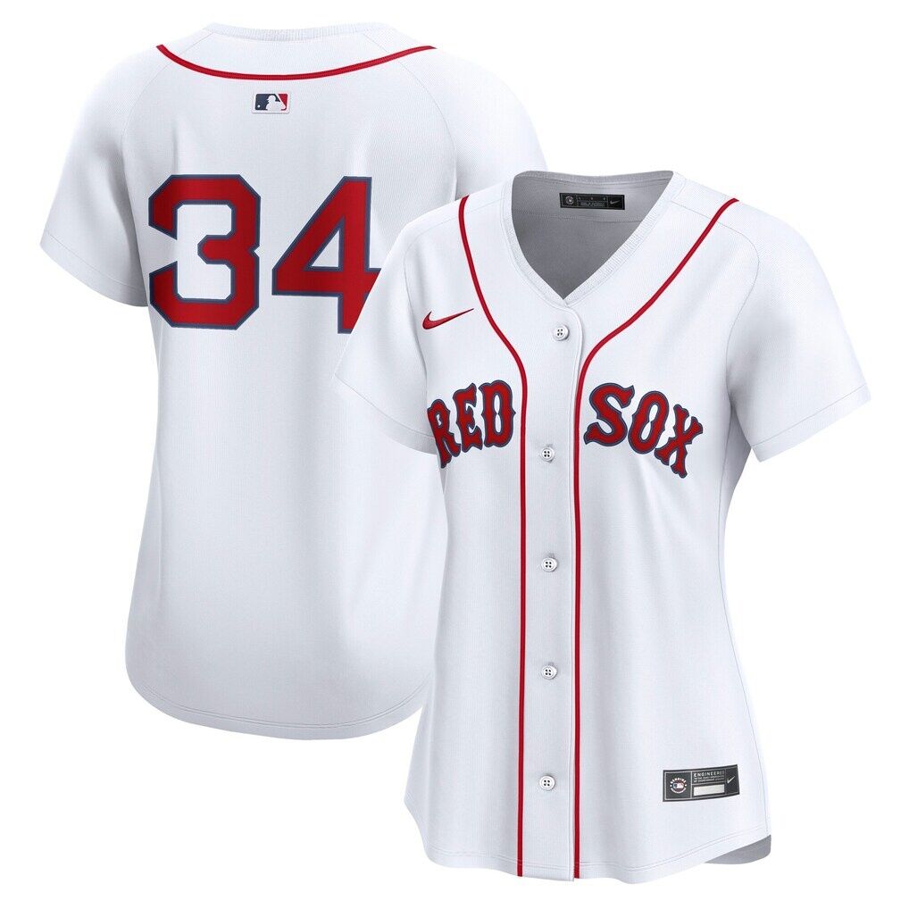 David Ortiz Boston Red Sox Nike Women's Home Limited Player Jersey