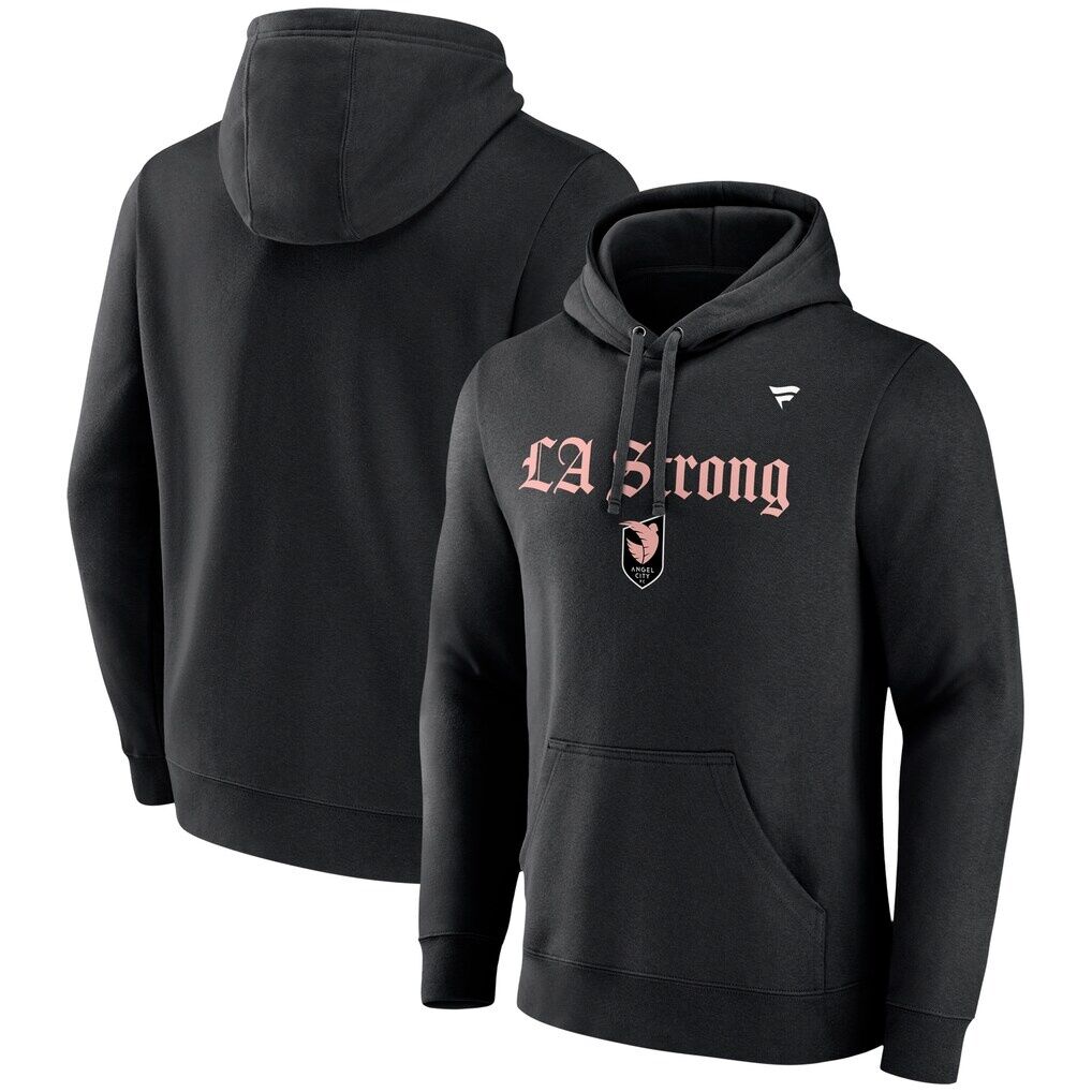 Angel City FC Fashion7 Unisex LA Strong Fleece Pullover Hoodie