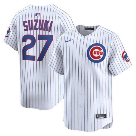 Seiya Suzuki Chicago Cubs Nike Home Limited Player Jersey