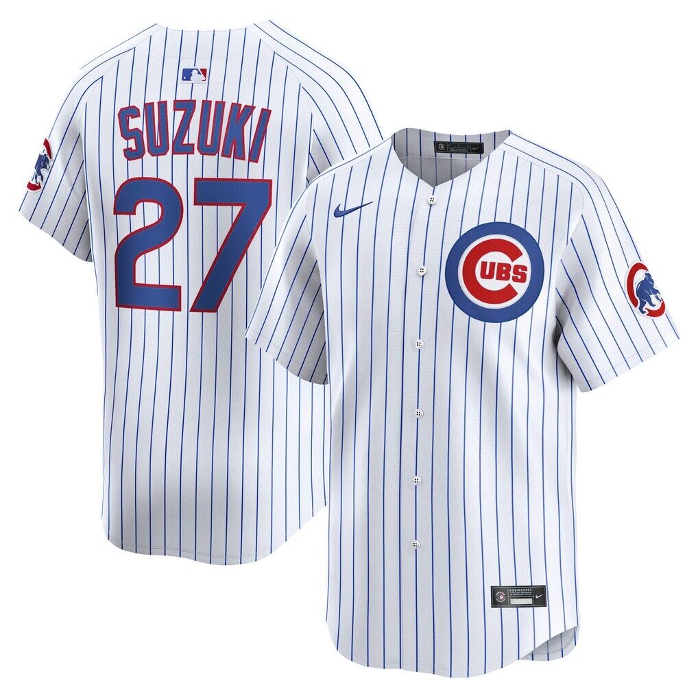 Seiya Suzuki Chicago Cubs Nike Home Limited Player Jersey