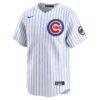Dansby Swanson Chicago Cubs Nike Home Limited Player Jersey - White - Side View