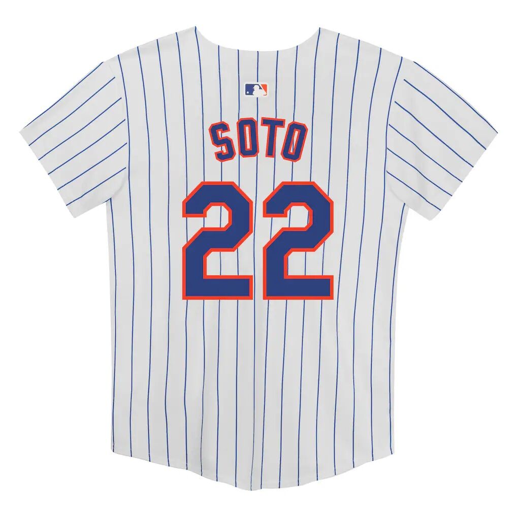 Juan Soto New York Mets Nike Preschool Home Game Jersey