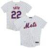 Juan Soto New York Mets Nike Preschool Home Game Jersey - White - Front View