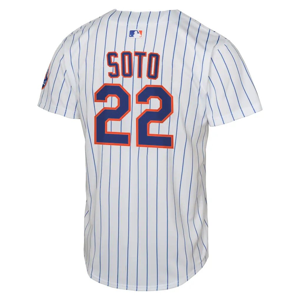 Juan Soto New York Mets Nike Youth Home Limited Player Jersey