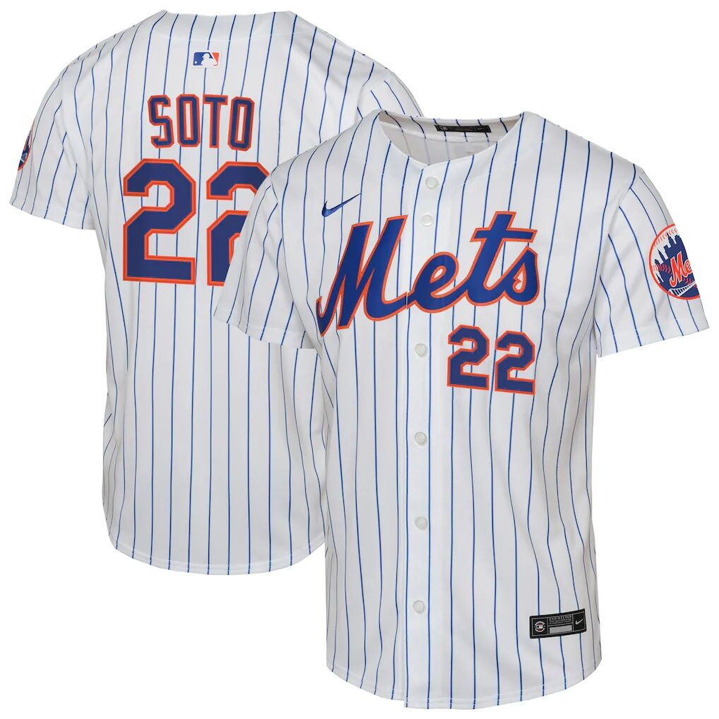 Juan Soto New York Mets Nike Youth Home Limited Player Jersey