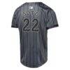 Juan Soto New York Mets Nike Youth City Connect Limited Jersey - Gray - Detail View