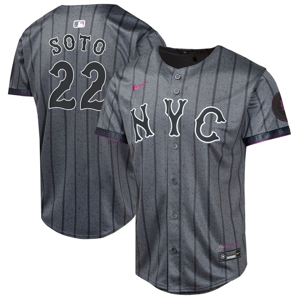 Juan Soto New York Mets Nike Youth City Connect Limited Jersey