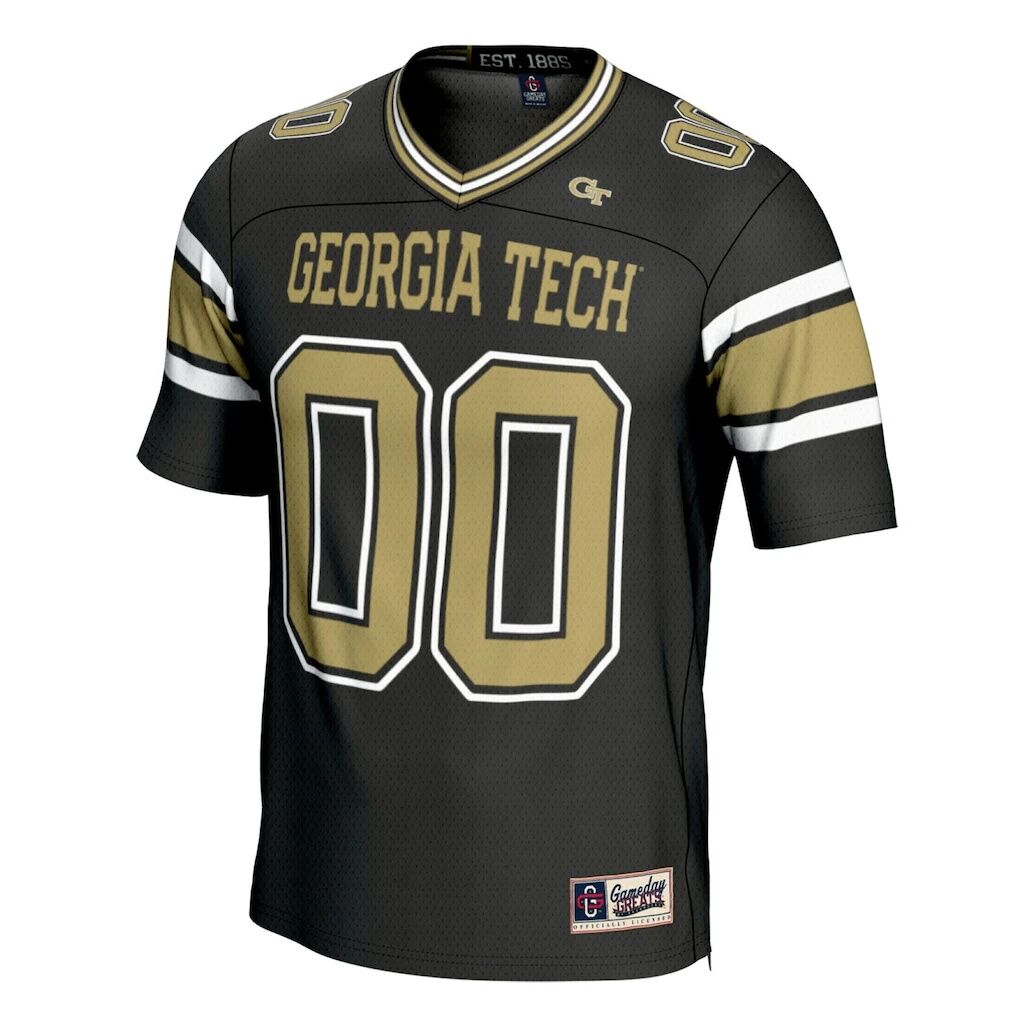 Georgia Tech Yellow Jackets GameDay Greats Unisex NIL Pick-A-Player Football Fashion Jersey
