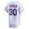 Kyle Tucker Chicago Cubs Nike Home Limited Player Jersey - White - Detail View