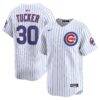 Kyle Tucker Chicago Cubs Nike Home Limited Player Jersey - White - Front View