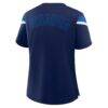 Winnipeg Jets Fashion7 Women's Offside Athena T-Shirt - Navy - Detail View