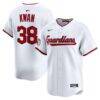 Steven Kwan Cleveland Guardians Nike Home Limited Player Jersey - White - Front View