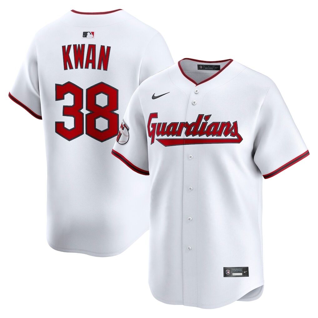 Steven Kwan Cleveland Guardians Nike Home Limited Player Jersey