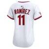 José Ramírez Cleveland Guardians Nike Women's Home Limited Player Jersey - White - Alt2