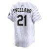 Kyle Freeland Colorado Rockies Nike Home Limited Player Jersey - White - Detail View