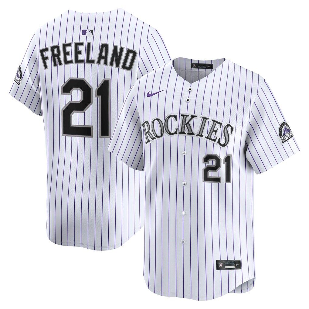 Kyle Freeland Colorado Rockies Nike Home Limited Player Jersey