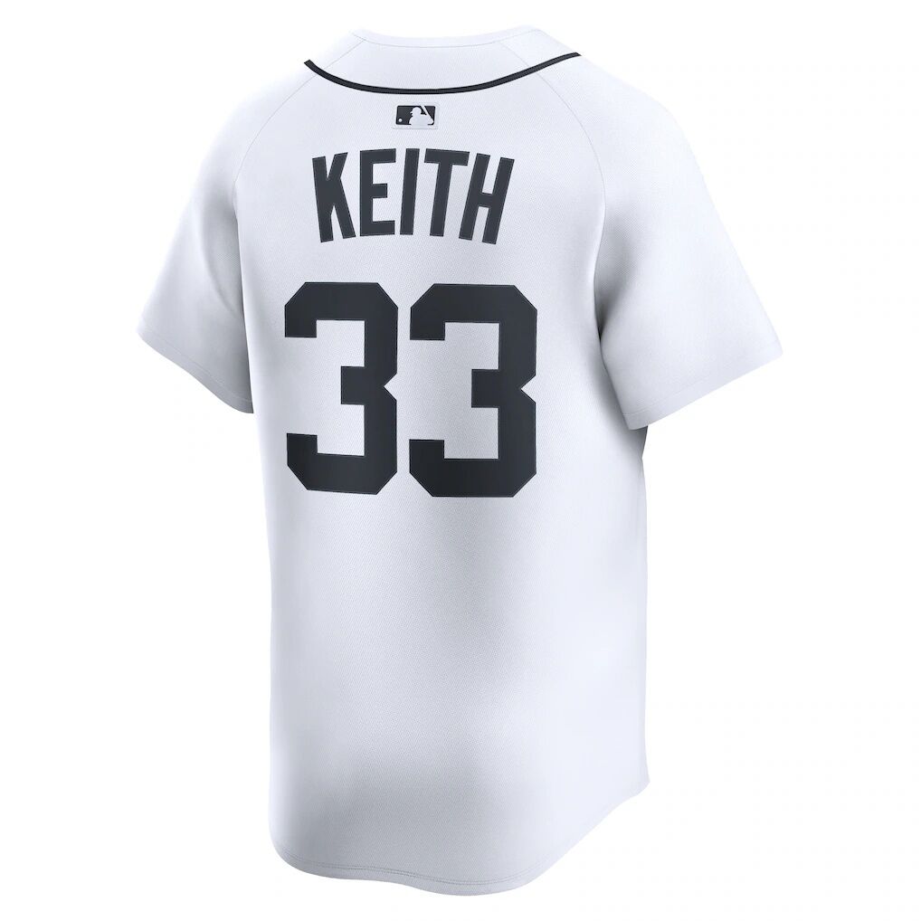 Colt Keith Detroit Tigers Nike Home Limited Player Jersey